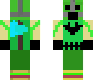 dc creeper with hamburger slippers