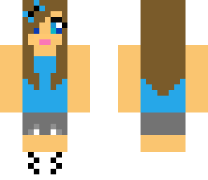 fixed blue girl