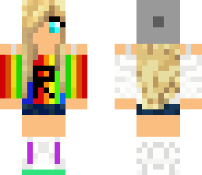 rainbow girl