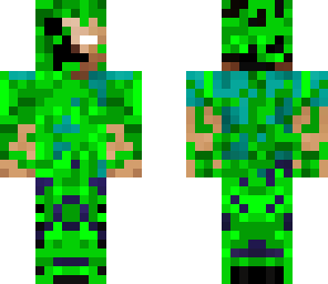 herobrine creeper infected