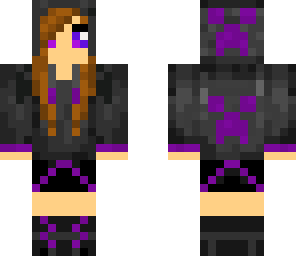 purple creeper girl