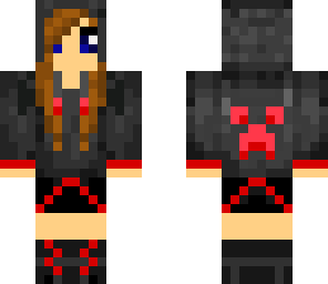 hoodie girl creeper
