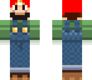 luigi wearing marios hat