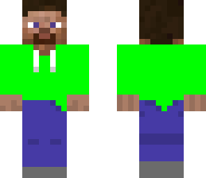 green sweatshirt steve