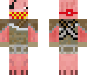 swashbuckaling pig