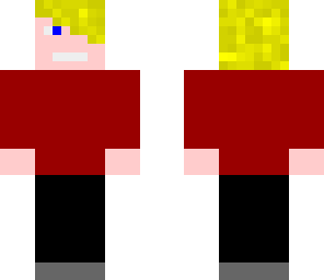 blond teenager