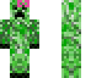 creeper with bow
