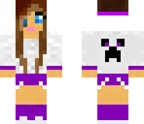 purple creeper hoodie