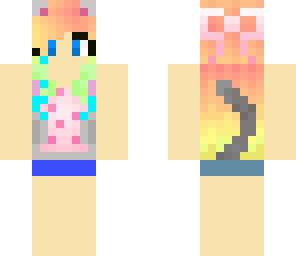 nyan cat girl edited