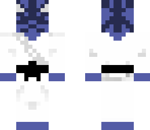 karate blue dude