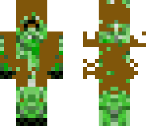 creeper with long and luscious locks of hair