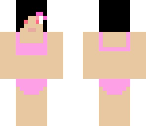 vivianpinkhopee in the pool