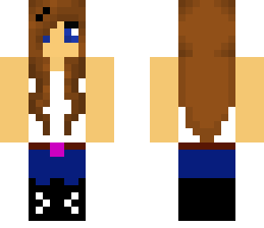 girl with headphones