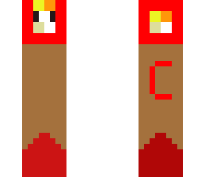 chants red edited skin