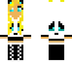 sweet panda girl