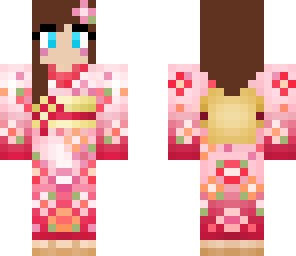 edited kimono girl