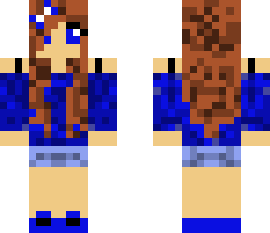 cute girl with bow and detail