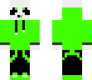 green panda