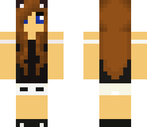simple panda girl