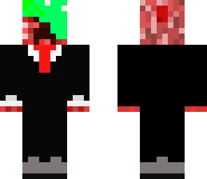 green haired creeper