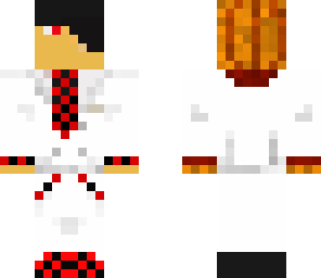 checkered suit
