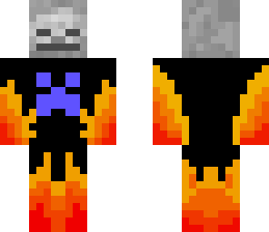 fire skeleton