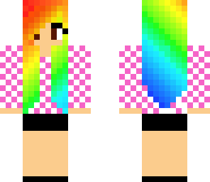 simple pokadot girl