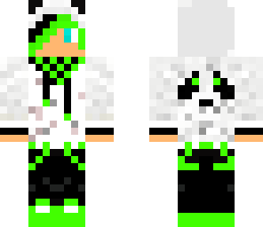 green panda guy