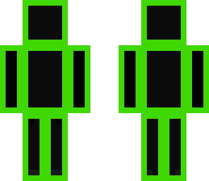 green and black
