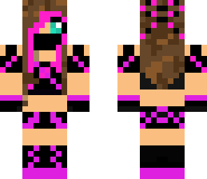 pink ninja girl edit