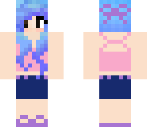 summer pastel girl
