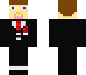 kid in tux