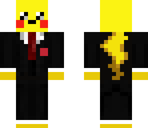 pikachu in a suit