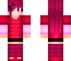 pink red and black teenager girl -kid