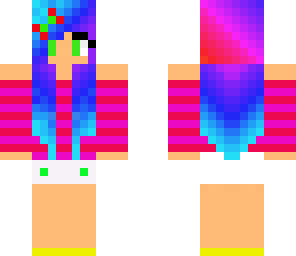 rainbow hair