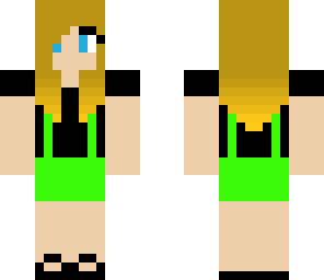 neon green overalls