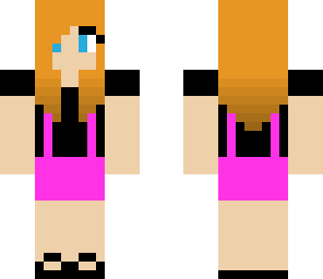 neon purpleish overalls