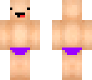 derp at the pool purple