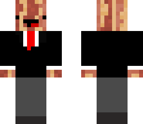 derp bacon on suit