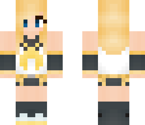 minecraft kagamine rin skin