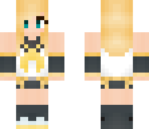 minecraft kagamine rin skin