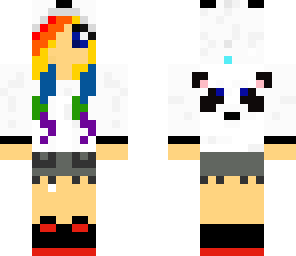 rainbow panda