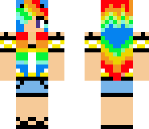 rainbow dash girl
