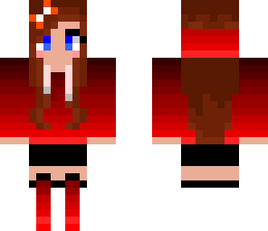 fixed red hoodie girl