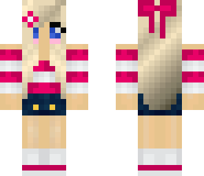 kawaii pink sailor girl
