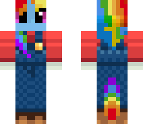 rainbow dash mario omega version