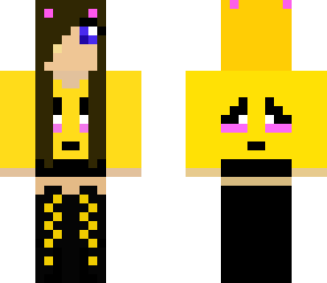 yellow panda girl