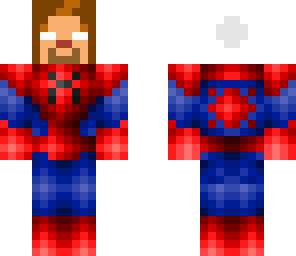 herobrine spider man
