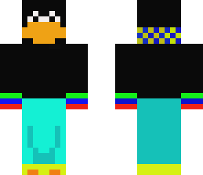 penguin dressed