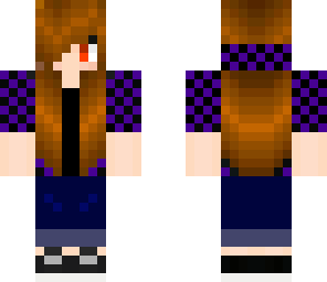 purple hoody girl